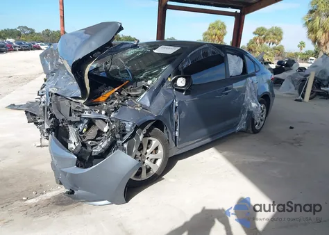 2022 Toyota Corolla Le from USA, damaged, VIN JTDEPMAEXN3009572